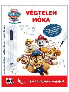   Végtelen szórakozás, 21 lekaparható lap + filctoll, Mancs őrjárat