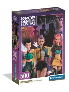   K-POP Démonvadászok puzzle, 500 db-os, Night Pulse, Clementoni