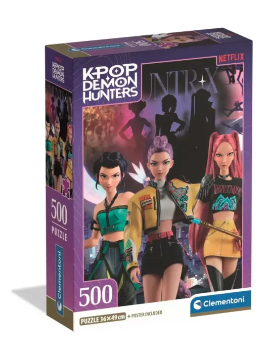 K-POP Démonvadászok puzzle, 500 db-os, Night Pulse, Clementoni