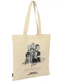   K-POP Démonvadászok patentos vászon válltáska, bevásárlótáska 38x42 cm, Tour