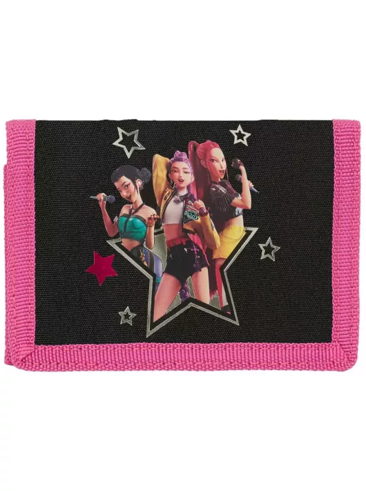 K-POP Démonvadászok pénztárca, 12,5x9,5cm
