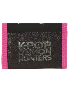 K-POP Démonvadászok pénztárca, 12,5x9,5cm