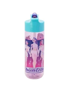 K-POP Démonvadászok szívószálas kulacs 540ml