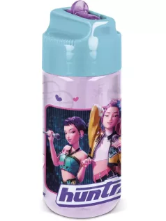 K-POP Démonvadászok szívószálas kulacs 430ml