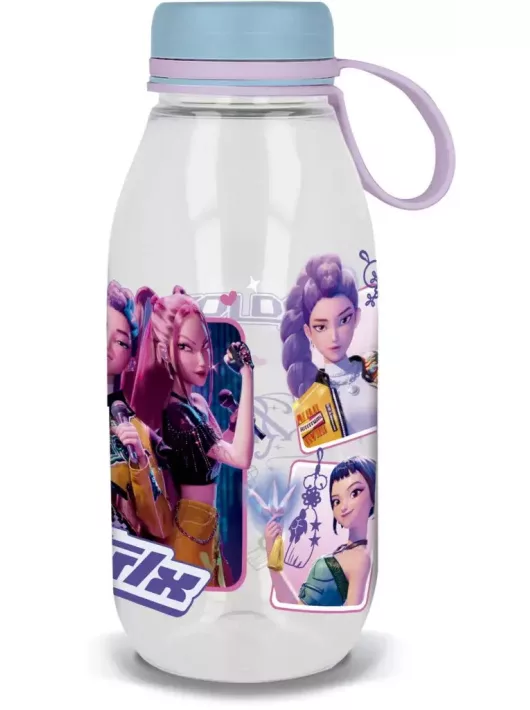 K-POP Démonvadászok kulacs 460ml csavaros kupakkal