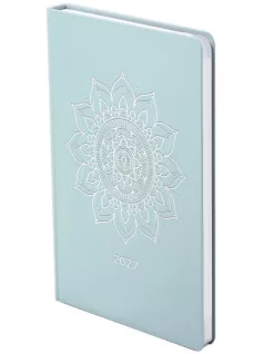 Pastel határidőnapló, A/5, heti tervező, 2027, kék
