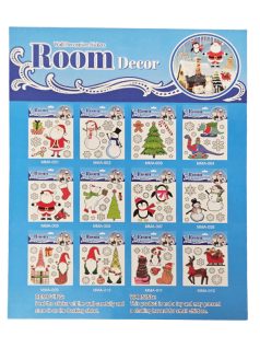 Ablakmatrica, karácsonyi, 16x16cm, többféle változat