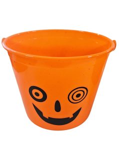 Halloween műanyag vödör, kétféle