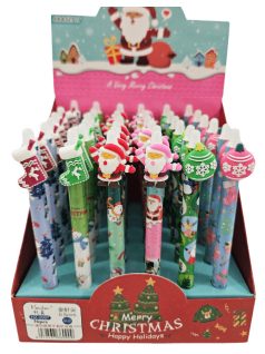   Karácsonyi zseléstoll, radírozható, 0,5mm, HZ-2097, többféle változat