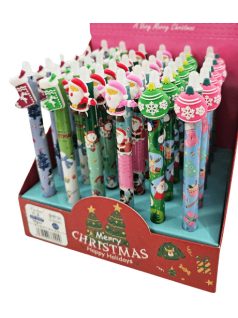   Karácsonyi zseléstoll, radírozható, 0,5mm, HZ-2097, többféle változat