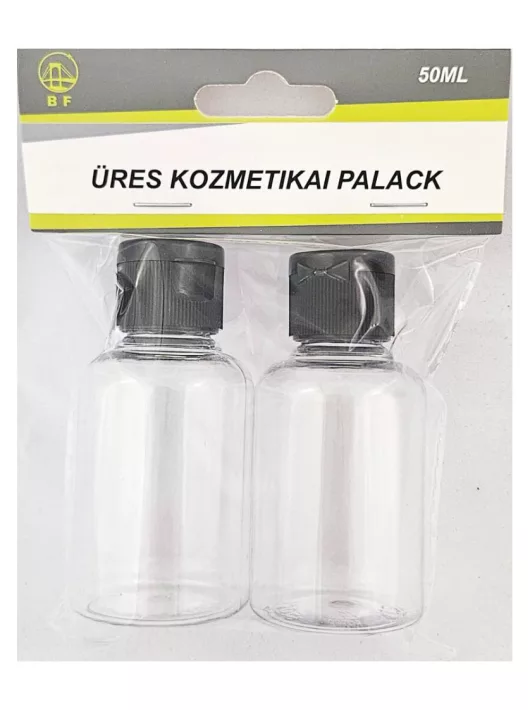 Üres kozmetikai palack, 2x50ml