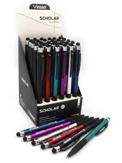   Golyóstoll, touch pen (érintős toll), Vinson Scholar, többféle szín