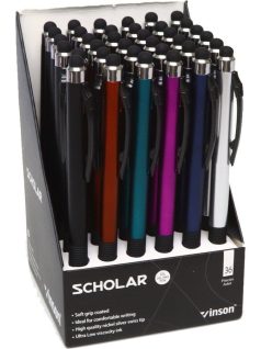   Golyóstoll, touch pen (érintős toll), Vinson Scholar, többféle szín