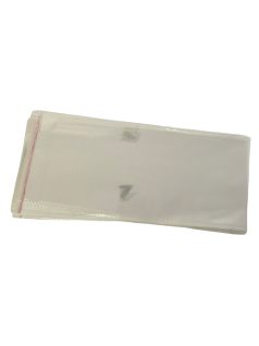 Celofán tasak, 150x340mm, 10 db/csomag, átlátszó