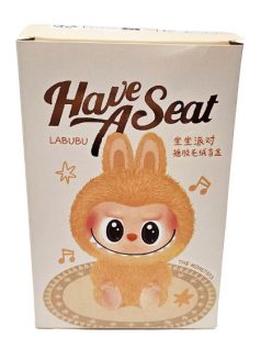 Meglepetés plüss plüssfigura, Labubu design, kb. 15cm