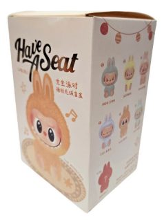 Meglepetés plüss plüssfigura, Labubu design, kb. 15cm