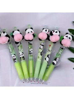 Pandás toll, popóval, többféle változat