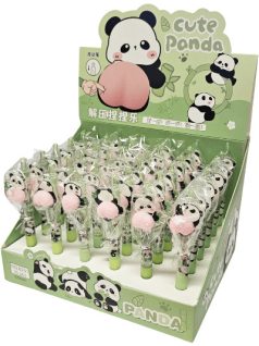 Pandás toll, popóval, többféle változat