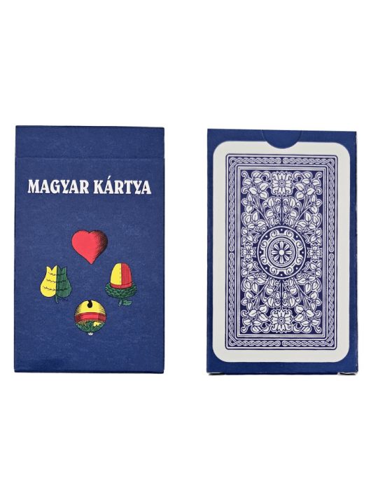 Magyar kártya, papír, 90x55mm-es lapok