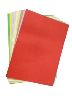 Színes papírok, A/4, 80 g, 9 szín, 100 lap/cs