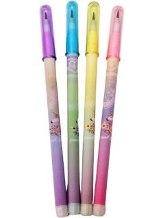 Tolóbetétes ceruza készlet, unikornis mintájú, 4 db/szett