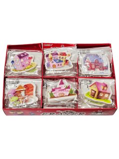 Házikós radírok, 1 db, többféle változat