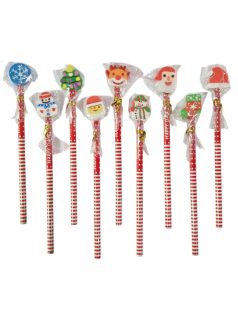   Karácsonyi grafitceruza forma radírral, többféle formával, 1 db