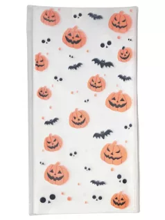 Halloweeni zacskó, üres, 12,5x27cm, 50 db/csomag