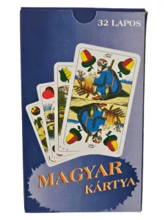 Magyar kártya, papír, 95x55mm-es lapok 