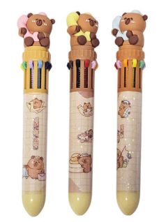 Kapibara toll, 10 színű, többféle változat