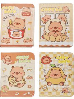 Kapibara notesz, A/7, keményfedeles, többféle változat