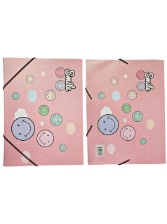 Smiley, emoji gumis mappa A/4, (ICU-8052), 3 féle