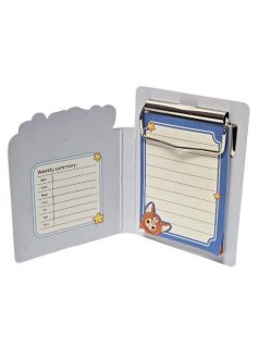   Baby Three notesz felirótáblával, 8,5x11cm, vonalas, többféle változat