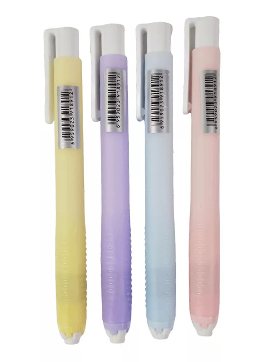 Radírstift, tolóbetétes radír, Y-Plus COMFY GRIP, többféle színben