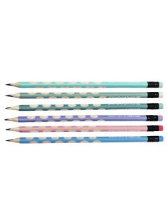   Grafitceruza HB, radírral, Yalong YL211376, ergonomikus, háromszög test