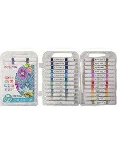 Akril filctoll készlet 24+1 db-os, ZX-616-24