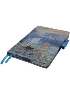   Claude Monet keményfedeles notesz, napló C/6, 10,5x16cm, vonalas, többféle változat (7100-2)