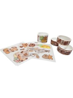   Kapibara matrica és washi-tape készlet, többféle változat