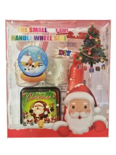 Karácsonyi rolleres nyomdakészlet tintapárnával, Y-3301