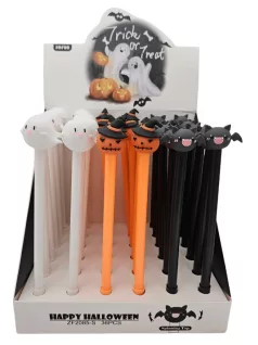   Halloweeni zseléstoll (szellem, tök vagy denevér), Trick or Treat, többféle változat