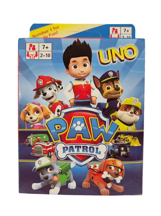 UNO kártya Paw Patrol