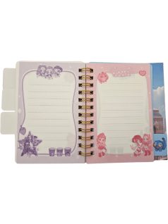 K-POP Démonvadászok notesz, vonalas, 9,5x11,5cm, 4 féle