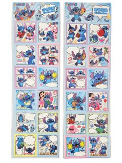   Stitch matrica 9,5x31,5cm, feliratozható, többféle változat