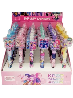   K-POP Démonvadászok zseléstoll, dísszel, 0,5mm, többféle változat