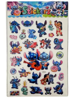 Stitch pufi matrica 18x25cm