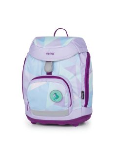   Unikornis ergonómikus hátizsák, iskolatáska tolltartóval és tornazsákkal, OXY Sherpy Unicorn, lila