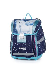   Pegazus csatos ergonómikus iskolatáska tolltartóval és tornazsákkal, Premium Light, kék