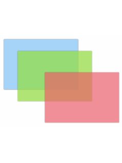 Műanyag alátét A/4, többféle színben