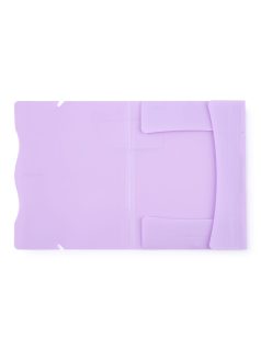 Műanyag gumis mappa A/4, PASTELINI, pasztell lila