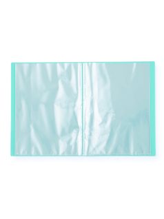   Műanyag bemutatómappa A/4, 20 zsebes, PASTELINI, pasztell zöld